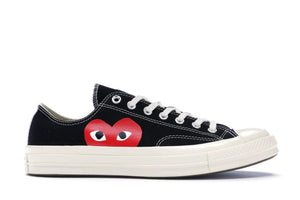 CDG x Converse Chuck Taylor All-Star 70s Ox Comme des Garcons PLAY Black (UNISEX)
