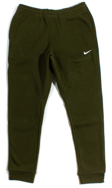 Nike Men’s Khaki ‘Solo Swoosh’ Sweatpants Jogger