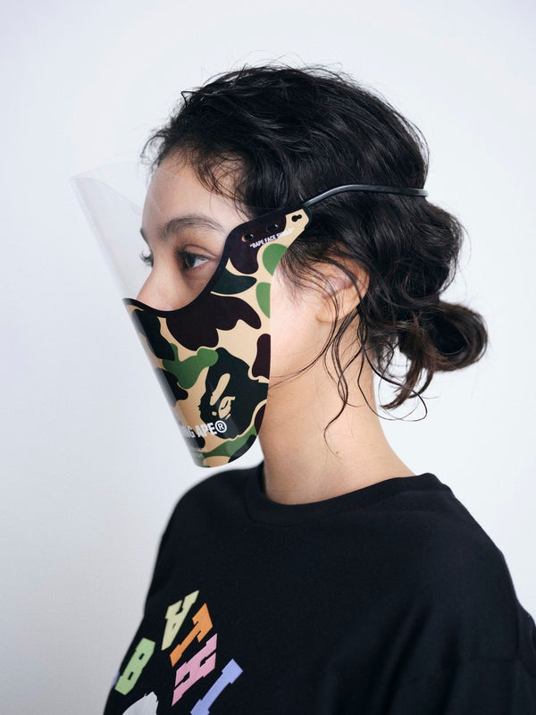 BAPE 1st Camo Face Shield Green