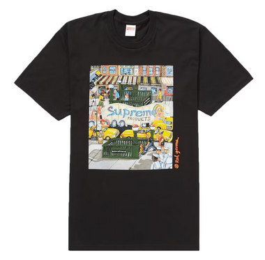 Supreme Manhattan Tee Black
