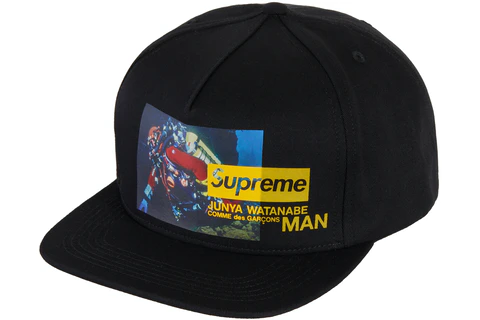 Supreme JUNYA WATANABE CDG MAN Nature 5-Panel HatBlack