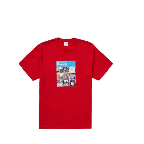 Supreme Verify Tee Red