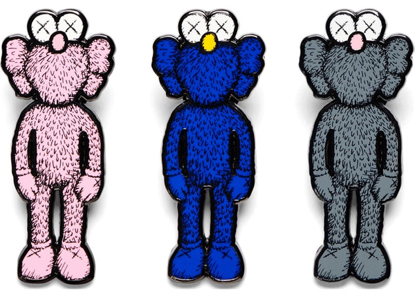 KAWS BFF Pin (Set of 3) Multicolor