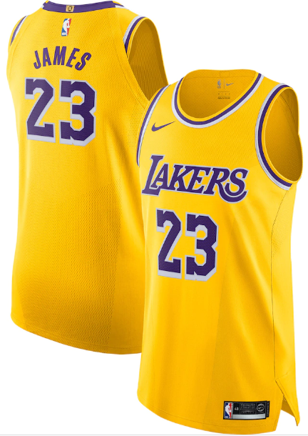 Nike Los Angeles Lakers LeBron James NBA Mens Jersey Yellow AA7099-741 –  Shoe Palace
