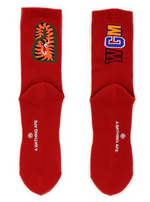 Load image into Gallery viewer, BAPE Shark Socks (FW21) Red
