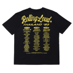 Load image into Gallery viewer, RL Thailand Script Logo Lineup Black Tee
