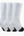 Nike Everyday Crew Basketball Socks (3 pairs in set)