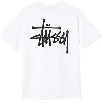 Stussy Basic T-shirt White – shoegamemanila
