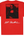 OFF-WHITE Oversized Monalisa Graphic Print T-Shirt Red