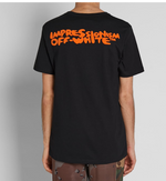 Load image into Gallery viewer, OFF-WHITE Bubble Logo Tee Black/Orange

