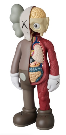 KAWS Companion Flayed Open Edition Vinyl Figure Brown – shoegamemanila KAWS Companion Flayed Open Edition Vinyl Figure Brown – shoegamemanila