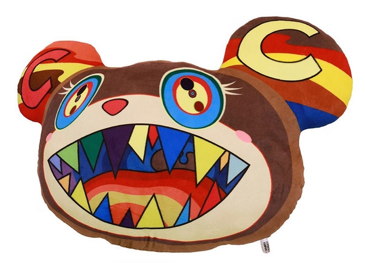 Takashi Murakami x ComplexCon Ursa Pillow Brown