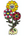Takashi Murakami ComplexCon Flower Cluster Pin Multi