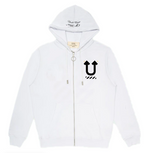 Load image into Gallery viewer, OFF-WHITE Undercover Skeleton RVRS Zipped Hoodie White/Multicolor
