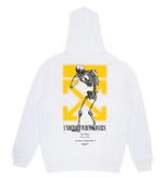 Load image into Gallery viewer, OFF-WHITE Undercover Skeleton RVRS Zipped Hoodie White/Multicolor
