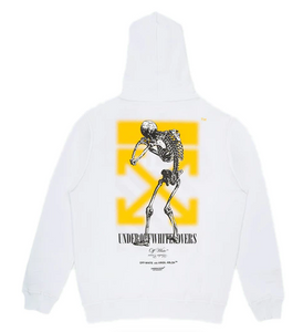 OFF-WHITE Undercover Skeleton RVRS Zipped Hoodie White/Multicolor
