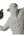 Banksy Brandalism Flower Bomber Figure Gesso White