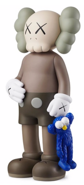 KAWS Share Vinyl Figure Brown – shoegamemanila