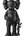 KAWS Share Vinyl Figure Black