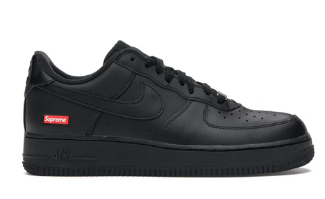 Nike Air Force 1 Low Supreme Black – shoegamemanila