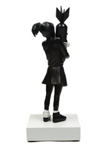 Load image into Gallery viewer, Medicom x SYNC Brandalism Bomb Hugger Original Color Sculpture (black)
