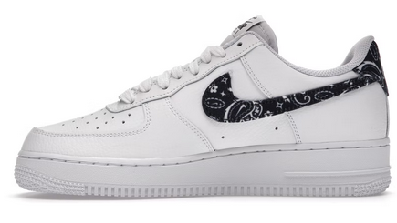 Nike Air Force 1 Low '07 Essential White Black Paisley (W)