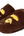 BAPE Ape Head Slipper Brown