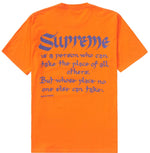 Load image into Gallery viewer, Supreme Person Tee Orange
