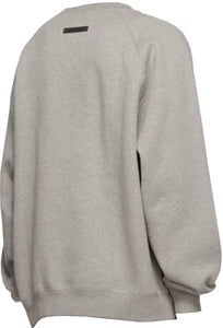 Fear of God Essentials Core Collection Crewneck Dark Heather Oatmeal