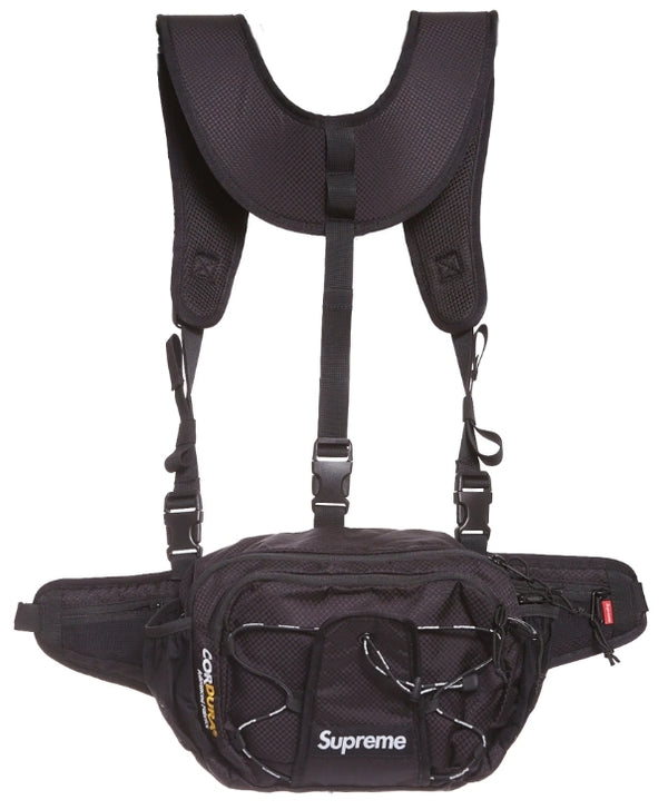 Supreme Harness Waist Bag Black