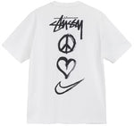 Load image into Gallery viewer, Nike x Stussy Peace, Love, Swoosh T-shirt White
