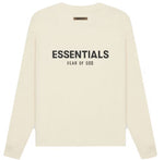 Load image into Gallery viewer, Fear of God Essentials Long Sleeve T-shirt Cream/Buttercream
