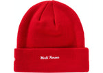 Load image into Gallery viewer, Supreme New Era Cross Box Logo Beanie Red
