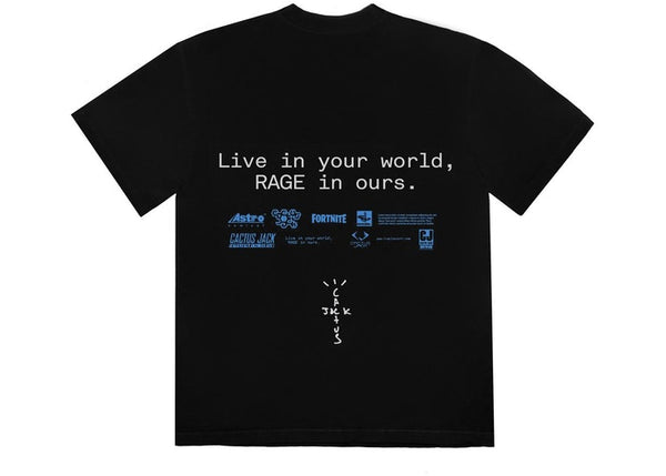 Travis Scott The Scotts World T-Shirt Black