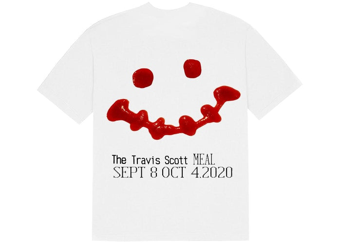Travis Scott x CPFM 4 CJ Ketchup T-Shirt White
