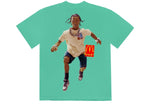 Load image into Gallery viewer, Travis Scott x McDonald&#39;s Action Figure Series IV T-Shirt Teal
