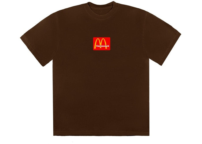 Travis Scott x McDonald's Sesame III T-Shirt Brown