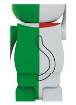 Load image into Gallery viewer, Bearbrick Maneki Neko 1000% White/Green
