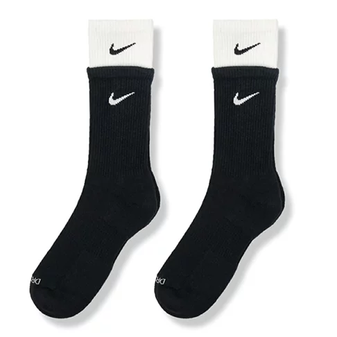 Nike Everyday Plus Cushioned Training Crew socks Black/White