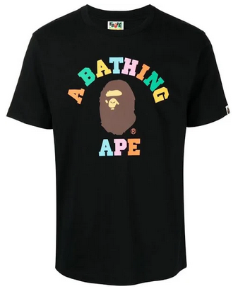 BAPE Colours College logo-print T-shirt