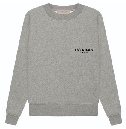 Fear of God Essentials Crewneck (SS22) Dark Oatmeal