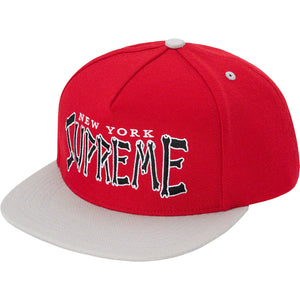 Supreme Bones Logo 5-Panel Red