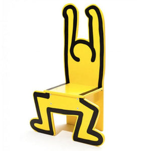 CHAISE BLANCHE KEITH HARING YELLOW