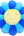 Takashi Murakami Flower Plush 30CM Blue/Turquoise/Yellow