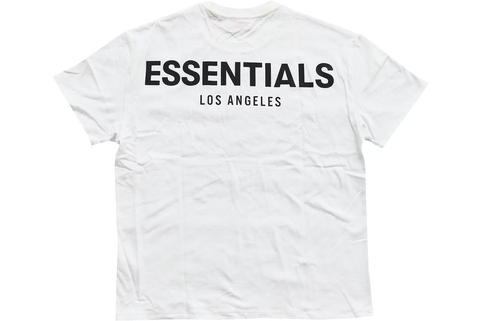 Fear of God Essentials Los Angeles 3M Boxy T-shirt White – shoegamemanila