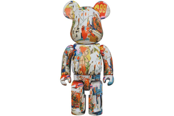 Bearbrick Andy Warhol x JEAN-MICHEL BASQUIAT #4