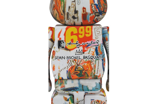 Bearbrick Andy Warhol x JEAN-MICHEL BASQUIAT #4
