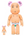 Bearbrick The 3125C x OBJECTIVE x Medicom Toy “EDC” Clot Edison Chen 100% & 400% Set