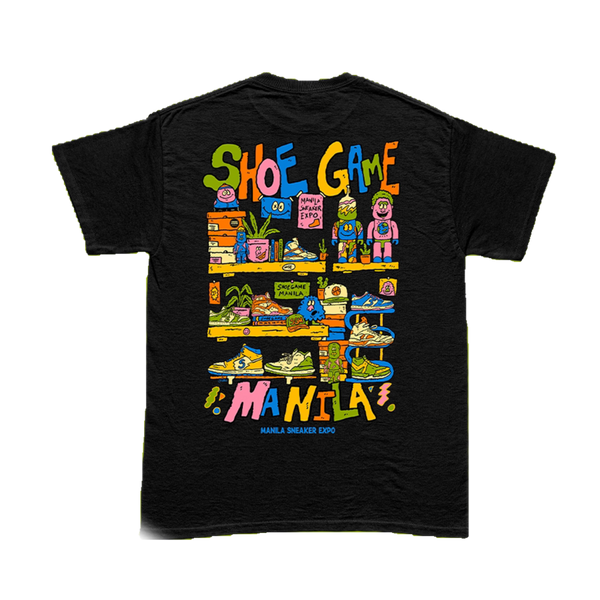 Shoe Game Manila Jethro Olba Black Tee