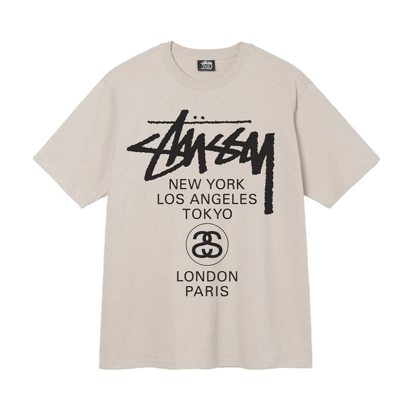 STUSSY WORLD TOUR TEE Mサイズ - Tシャツ